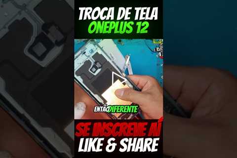 OnePlus 12 com Tela Quebrada! 😱 Veja o Conserto e a Transformação!