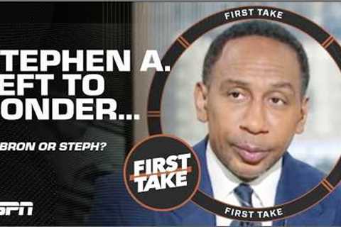Steph Curry vs. LeBron James’ PLAYOFF RUN?! Stephen A. DEBATES 🔥 | First Take