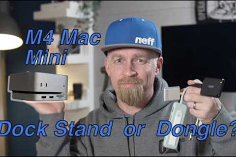 M4 Mac mini Dock Stand - SSD Storage & Great Option For Clean Setup - Minisopuru iExpandMate
