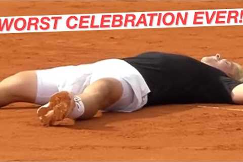 Talented 17 Year Old German Takes Post Match Celebration Too Far at BMW Open