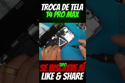 Vale a pena consertar o iPhone 14 Pro Max? Veja o resultado final! 🤯📲