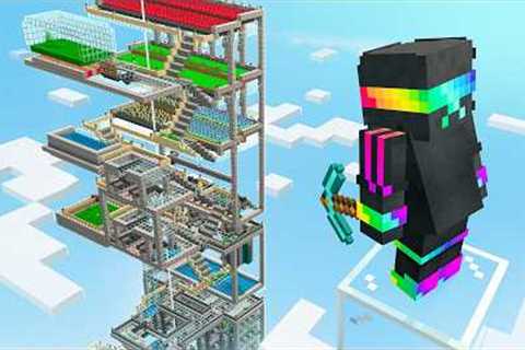 100 Days Hidden in a Minecraft Chunk Base