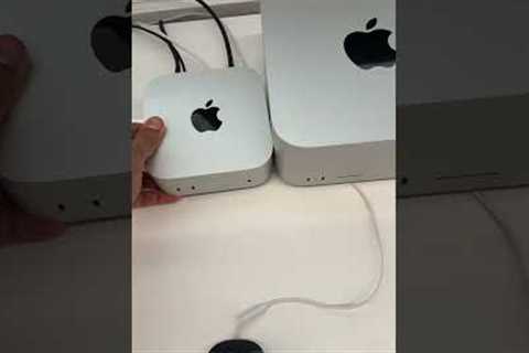 Apple Mac mini vs Mac Studio #apple