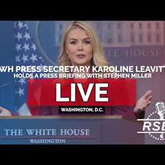 LIVE: Karoline Leavitt Holds a Press Briefing with Stephen Miller - 5/1/25