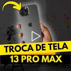 iPhone 13 Pro Max com Tela Quebrada: Veja o Conserto Completo e Quanto Custa!