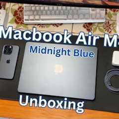 Macbook Air M4 Midnight 16 Ram 512 GB Unboxing