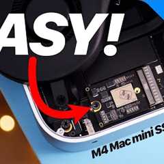 How to UPGRADE the M4 Mac mini SSD and save hundreds!