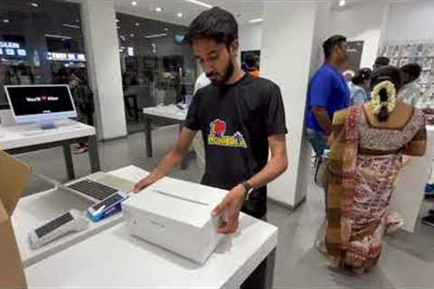 unboxing macbook air m1 #firstvlog #macbookair #m1macbook #applestore #minivlog #unboxing
