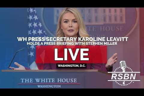 LIVE: Karoline Leavitt Holds a Press Briefing with Stephen Miller - 5/1/25