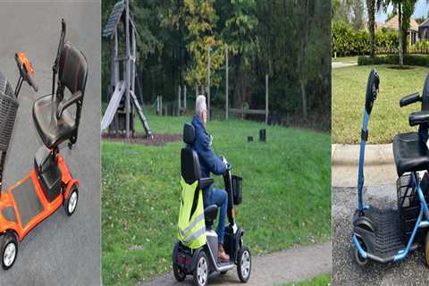 SLRMKK Electric Wheelchair Lightweight Mobility Scooter for Adults 