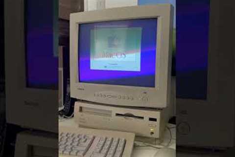Macintosh Performa 630 - MacOS 7.6 Boot (1994, 68LC040, 12MB RAM) #apple #macintosh #mac #macos #68k