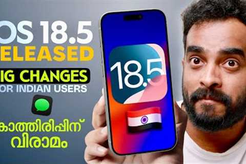 iOS 18.5 Released | What’s New? | Big Changes | Malayalam