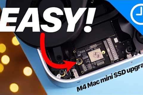 How to UPGRADE the M4 Mac mini SSD and save hundreds!