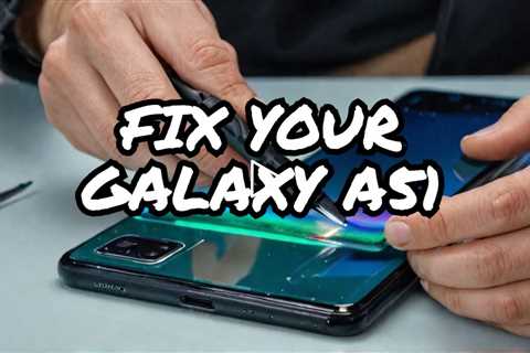 Broken Galaxy A51 Screen in Sydney CBD? Here's the Fastest Way to Fix It Today!
