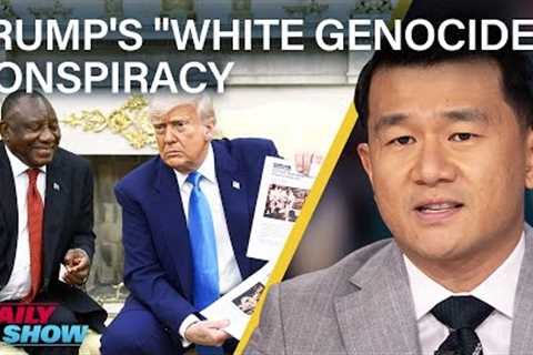 Trump Blasts South Africa for “White Genocide” & Trump Merch Needs a Spell Check | The Daily..