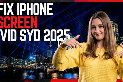 Cracked iPhone Screen at Vivid Sydney 2025 Get INSTANT Repair in Sydney CBD
