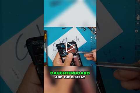 Phone Repair: Safely Detaching Battery & Display Connector [GALAXY A32 5G] | Sydney CBD Repair