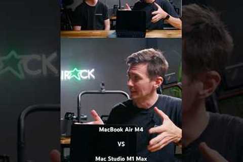 MacBook Air M4 VS Mac Studio M1 Max #macbook #apple