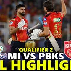 Punjab Kings vs Mumbai Indians Full Highlights Qualifier 2 IPL 2025 | MI VS PBKS