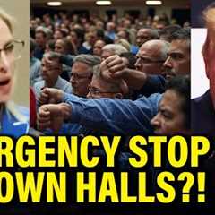 Trump PANICS as GOP TOLD to STOP TOWN HALLS