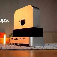 The FASTEST M4 Mac mini NVMe dock. // Qwiizlab USB4 40Gbps Docking Station