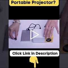PVO Portable Projector - Is This The Best Projector? 🤔 #shorts