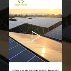 Can solar power work at night