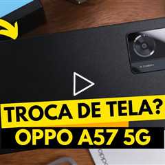 Oppo A57 5G Quebrou a Tela! Veja o Antes e Depois do Conserto que Salvou Tudo!