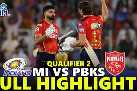 Punjab Kings vs Mumbai Indians Full Highlights Qualifier 2 IPL 2025 | MI VS PBKS