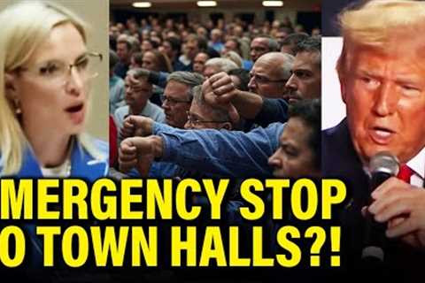 Trump PANICS as GOP TOLD to STOP TOWN HALLS