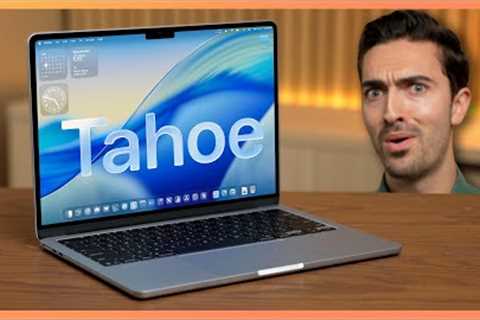 macOS Tahoe HANDS ON first look!