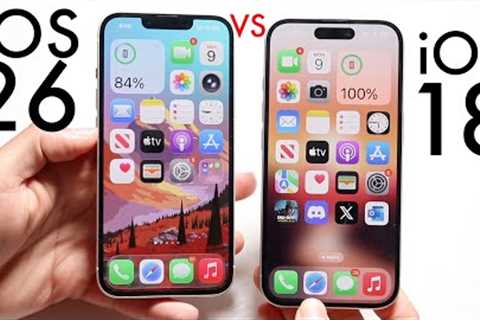 iOS 26 Vs iOS 18! (Comparison) (Review)