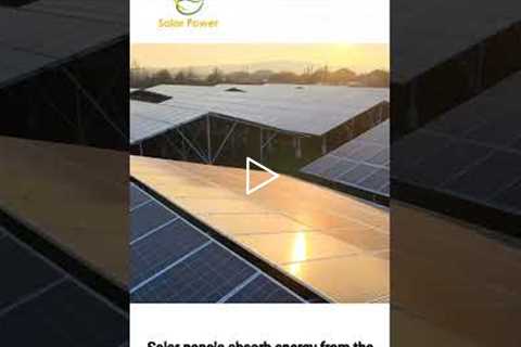 Can solar power work at night
