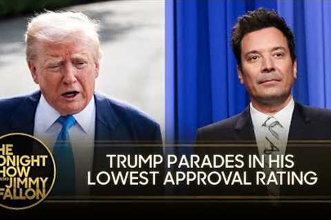 Trump''s Approval Rating Plummets to All-Time Low as Bacon Prices Skyrocket | The Tonight Show