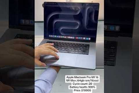 Apple Macbook Pro M1 16inch M1 pro max /64gb ram /1tb ssd #macbookpro #macbook #apple #m1max