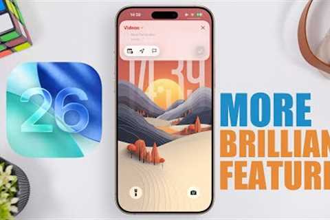 iOS 26 - 10 Brilliant New FEATURES for iPhone Users !