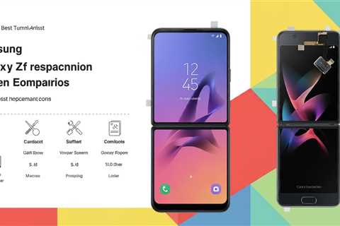 Samsung Galaxy Z Flip 5 Screen Replacement Cost Comparison