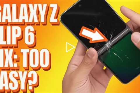 Cracked Galaxy Z Flip 6 Screen? Here’s the Best Place to Fix It in Sydney CBD