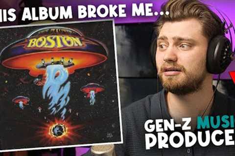 Gen-Z Music Producer FLOORED listening to Boston for the first time
