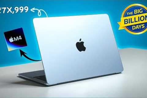 MacBook Air M4 Price Confirmed in Flipkart Big Billion Day 2025 | M4 Macbook Air in BBD Sale