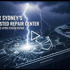 Broken iPhone 14 Pro Screen During Storm? Discover Sydney's Most Trusted Repair Centre