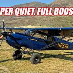 Flying the NEW Turbo Carbon Cub UL In Idaho!