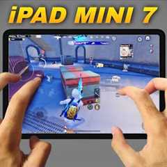 iPad mini 7 HDR + 60 FPS 🔥/ HANDCAM GAMEPLAY 😍/ iPAD MINI PUBG/BGMI TEST