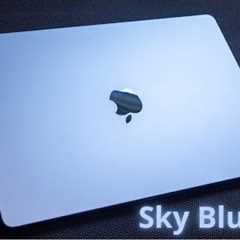 Unboxing Sky 🌌 Blue MacBook Air M4 ॥ My New MacBook 2025