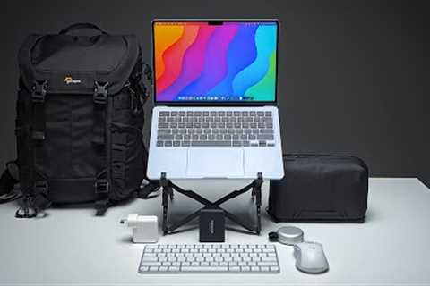 My ULTRA Minimal MacBook Air Travel Setup for 2025