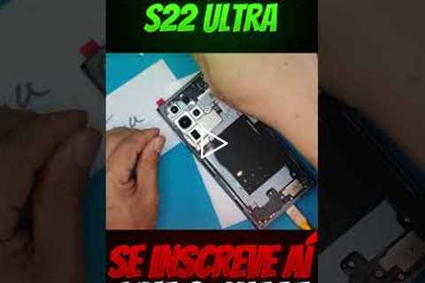 Galaxy S22 Ultra com a Tela Toda Quebrada… Veja o Resultado Incrível Após o Conserto!