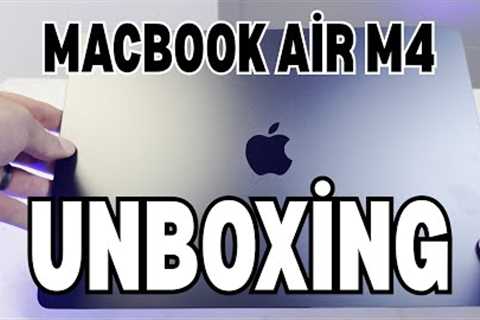 2025 Macbook Air M4 15 ASMR Unboxing