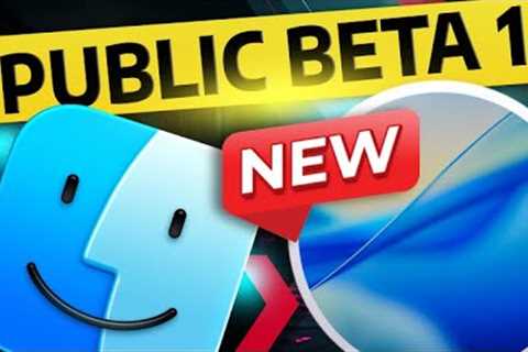 The All New macOS Tahoe Public Beta 1