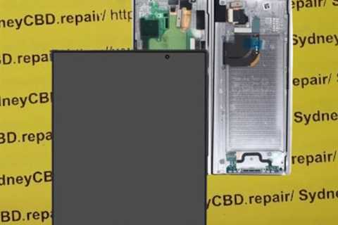 Repairing a Cracked Screen on the New Samsung Galaxy Z Fold 5