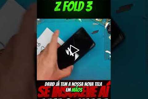 😨 Galaxy Z Fold 3 QUEBROU a TELA! Veja o CONCERTO INCRÍVEL Dessa Tela Dobrável!